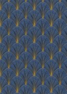 Dutch Wall Decor Elle Decoration 4 10451-08 / 1045108 Blauw Behang