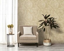 Noordwand Elegance DWP0355-03 - Beige / Metallic
