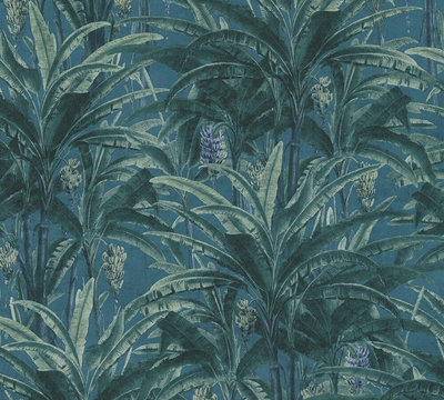 AS Creation Greenery 36480-1 | 364801 - Blauw