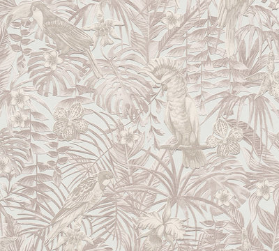 AS Creation Greenery 37210-2 | 372102 - Beige / Grijs