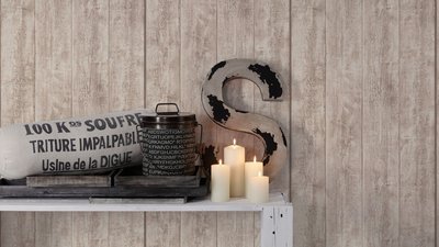 AS Creation Wood´n Stone 7088-30 Houtstructuur behang