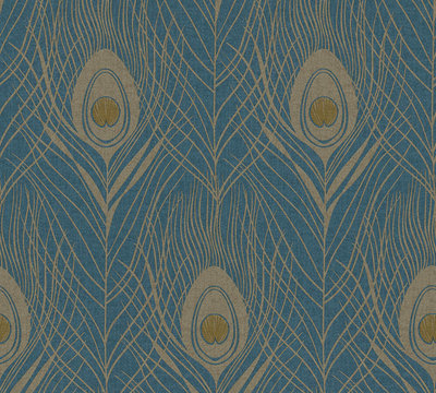 AS Creation Absolutely Chic 36971-2 | 369712 - Blauw / Goud
