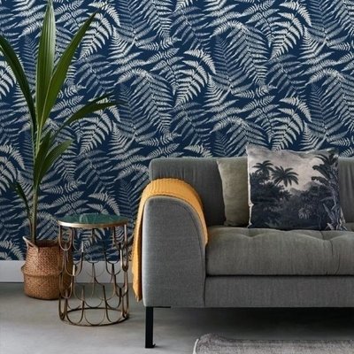 Esta Home Jungle Fever 139000 (*Gratis Lijm Actie) - Blauw