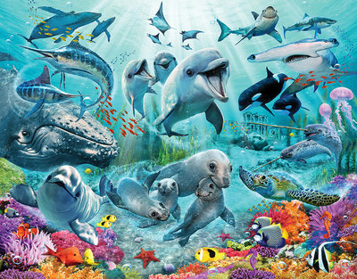 46498 Walltastic Onderwaterwereld