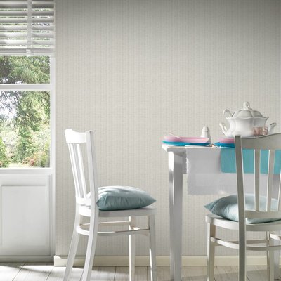 AS Creation New Walls 37393-1 | 373931 Rattan Look a la Riviera Maison - Wit