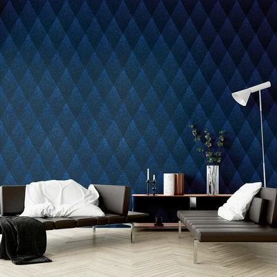 AS Creation New Walls 37419-1 | 374191 (Glitter) - Blauw / Zwart