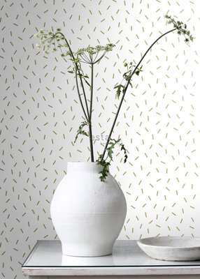 Esta Home Black & White 139127 (With a splash of gold) (*Gratis Lijm Actie) - Wit - Goud