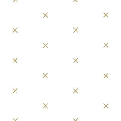 Esta Home Black & White 139129 (With a splash of gold) (*Gratis Lijm Actie) - Wit - Goud