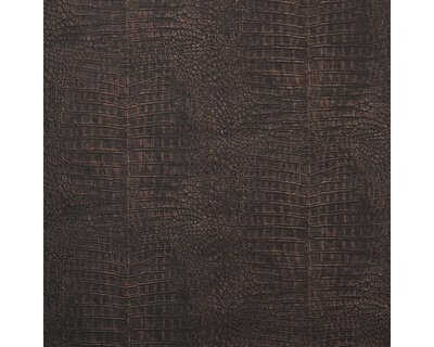 Rasch Selection Collectie 715477 Krokodillenleer Bruin met koper