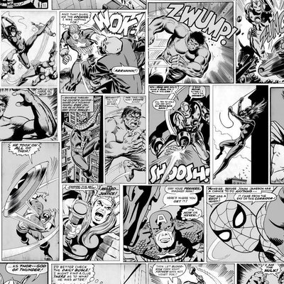 Marvel behang 159502