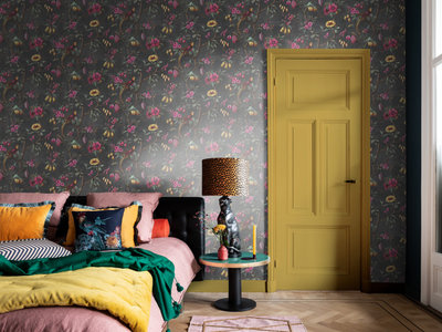 BN Wallcoverings Fiore 220441 - Grijs - Multicolour