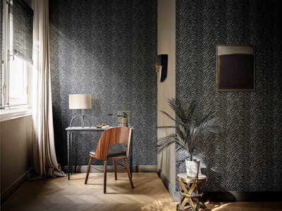 BN Wallcoverings Grand Safari 220531 - Zwart