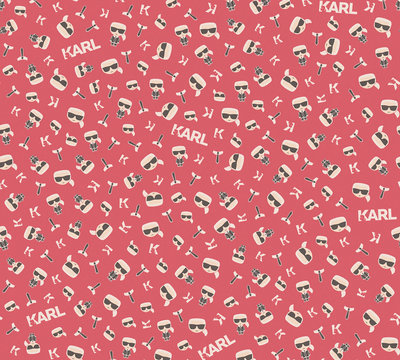 AS Creation Karl Lagerfeld Ikonik 37843-5 / 378435 - Rose