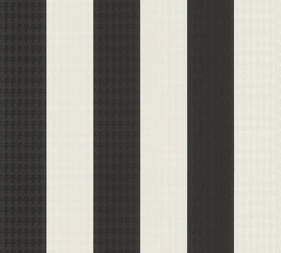 AS Creation Karl Lagerfeld Stripes 37849-2 / 378492 - Zwart