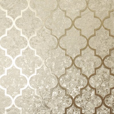 Arthouse Velvet Trellis Champagne 294602