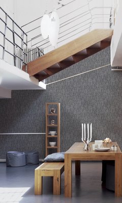 AS Creation Villa 37560-7 / 375607 Zwart Uni