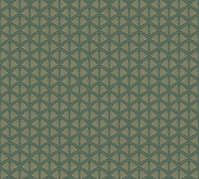 AS Creation Trendwall 2 -  37957-5 - 379575 Groen Art Deco Glitter / Goud