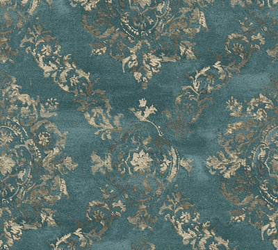 AS Creation My Home My Spa 38707-3 / 387073 Blauwgroen