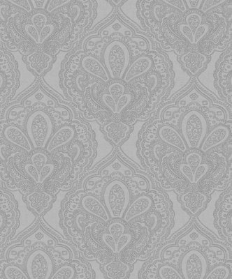 Noordwand Emporium DWP0247-03 Metallic - Grijs