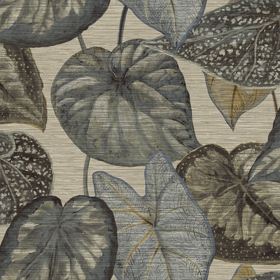 HookedOnWalls TAHITI TROPICAL LEAVES TA25051 (Met Gratis Lijm!)