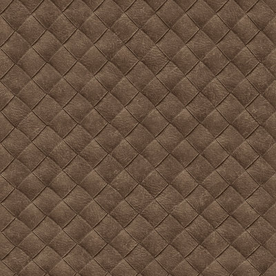 HookedOnWalls TAHITI LEATHER PATCHWORK TA25072 (Met Gratis Lijm!)