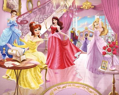 Walltastic 3D Prinsessen
