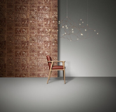 Arte Moooi Memento GOLDEN TIGER MO4041 (Incl. Gratis Lijm*)