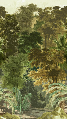 Dutch Wallcoverings One Roll One Motif A51801 Tapestry Jungle
