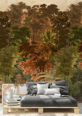 Dutch Wallcoverings One Roll One Motif A51802 Tapestry Jungle