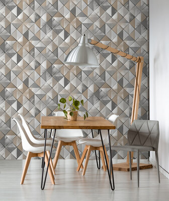 Dutch Wallcoverings Pop M467-09 grijs