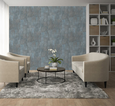 Dutch Wallcoverings Structures L991-01 antraciet