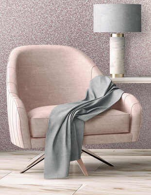 Dutch Wallcoverings Structures M415-03 roze glitter