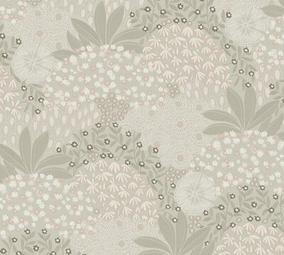 AS Creation Nara 38740-2 / 387402 Grijs