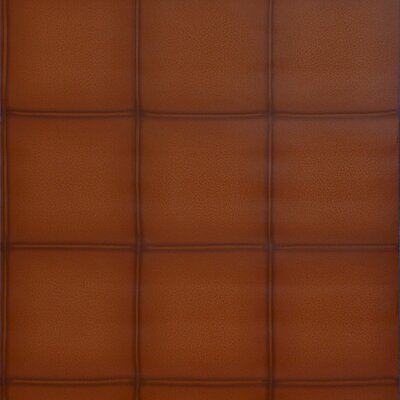 rasch  cosmopolitan leather patches cognac vinyl op vlies