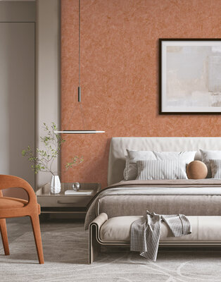 Dutch Wallcoverings Tapestry TP422904 Linen Oranje