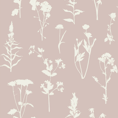 Esta Home Vintage Flowers roze 139393 (*Gratis Lijm Actie) - Roze