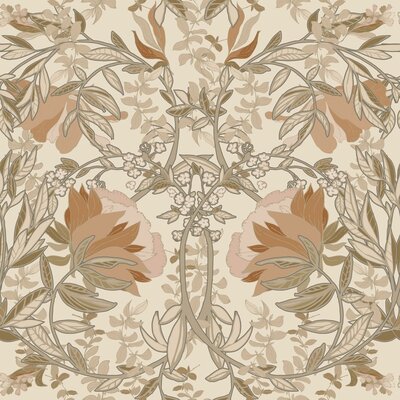 Esta Home Vintage Flowers beige 139459 (*Gratis Lijm Actie) - Beige