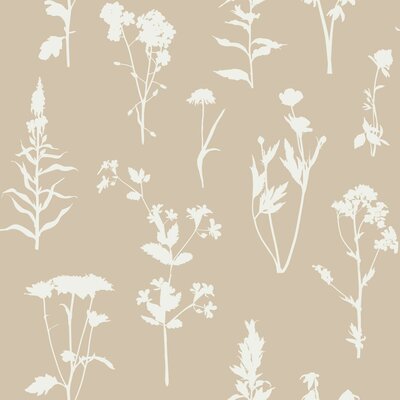 Esta Home Vintage Flowers beige 139484 (*Gratis Lijm Actie) - Beige