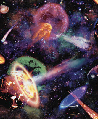 Dutch Wallcoverings Dream Catcher Nebula Multi 13230