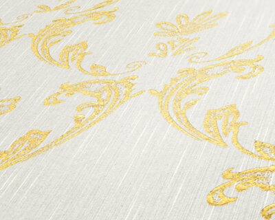 AS Creation AP Finest - 30658-1 - 306581 Goud (Textiel) - Goud / Wit