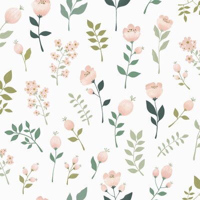 Esta Home To the Moon and Back Wit Roze 139339 (*Gratis Lijm Actie) - Wit - Roze