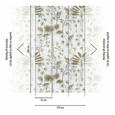 AS Creation The Wall Groen - 38231-1 / 382311 - Groen