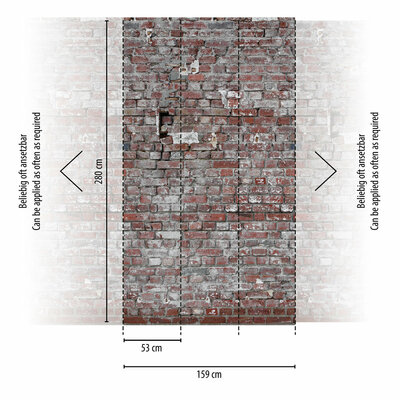 AS Creation The Wall Rood - 38337-1 / 383371