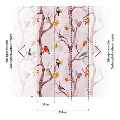 AS Creation The Wall Roze - 38230-1 / 382301 - Roze