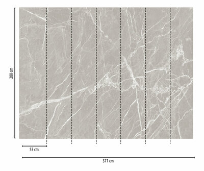 AS Creation The Wall Grijs - 38227-1 / 382271 - Grijs