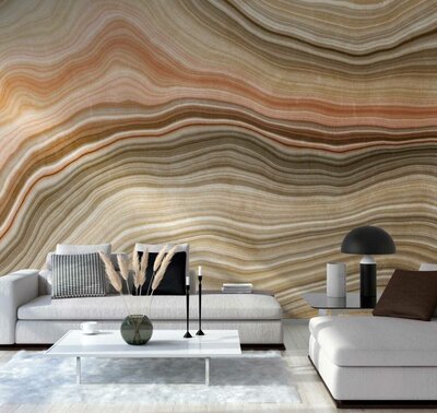 AS Creation The Wall Beige - 38229-1 - 382291 - Beige / Oranje