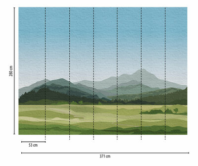 AS Creation The Wall Groen - 38298-1 / 382981 - Groen