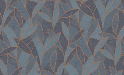 Noordwand Allure AL26232 Blauw - Metallic