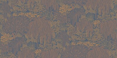 Noordwand Allure AL26264 Blauw - Metallic - Bruin