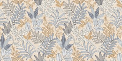 Noordwand Allure AL26291 Beige - Blauw